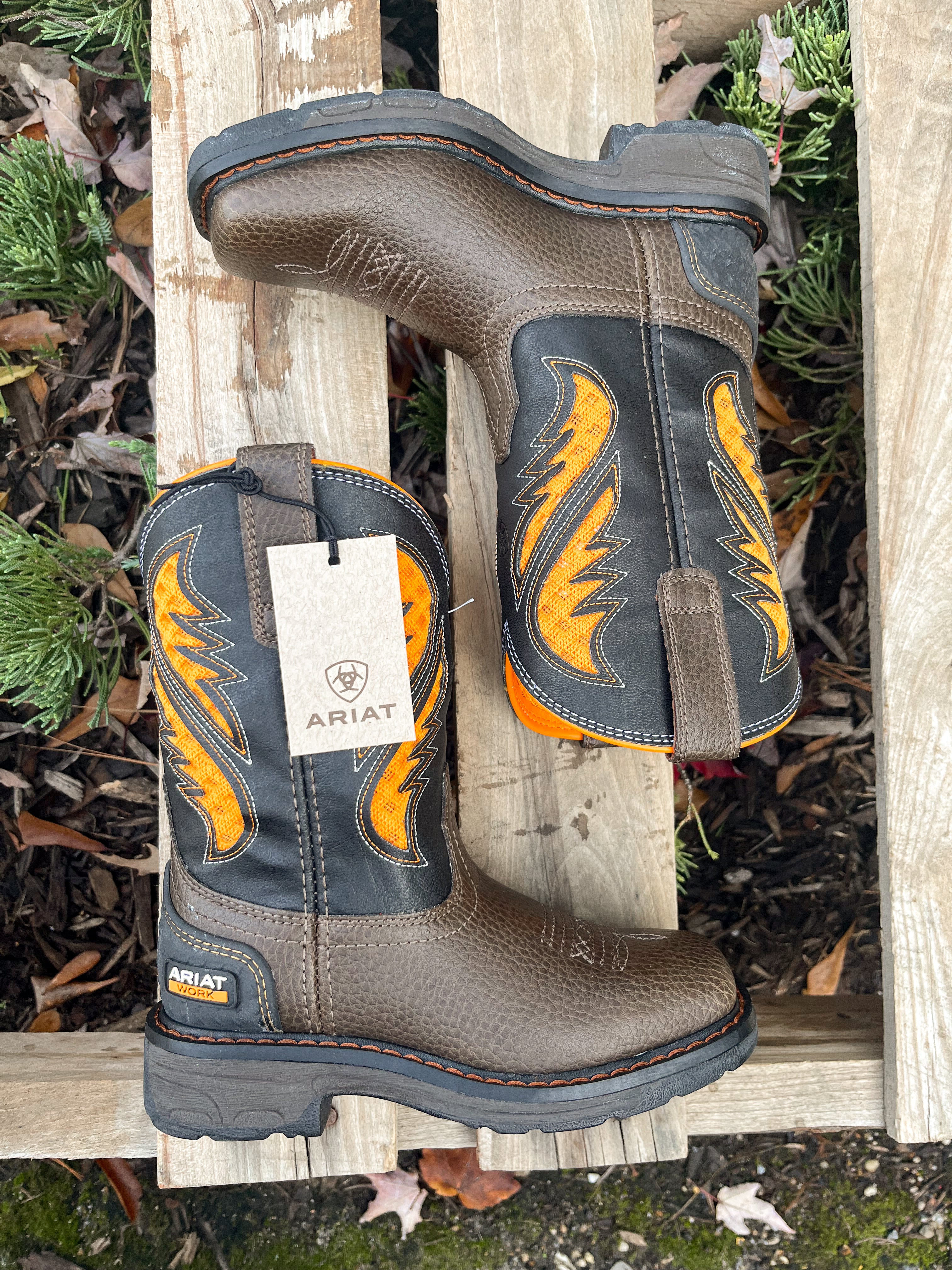 Youth Ariat Work VentTEK Boot