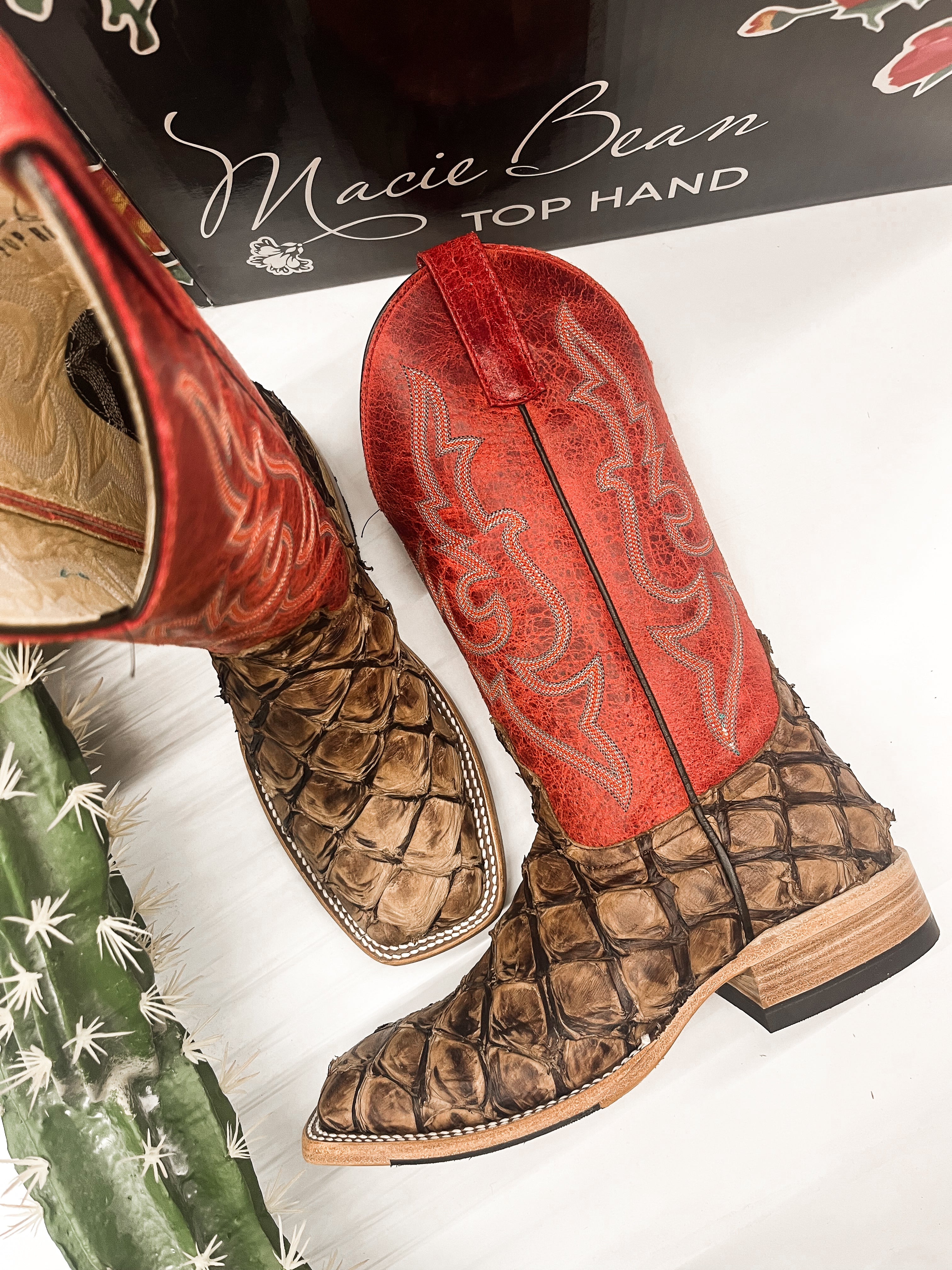 Botas de bajo Macie Bean Top Hand Cigar Matte para mujer