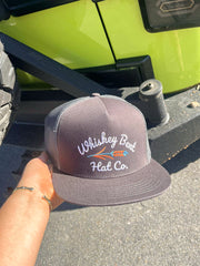 Whiskey Bent Hat Co. Troubadour Cap in Charcoal