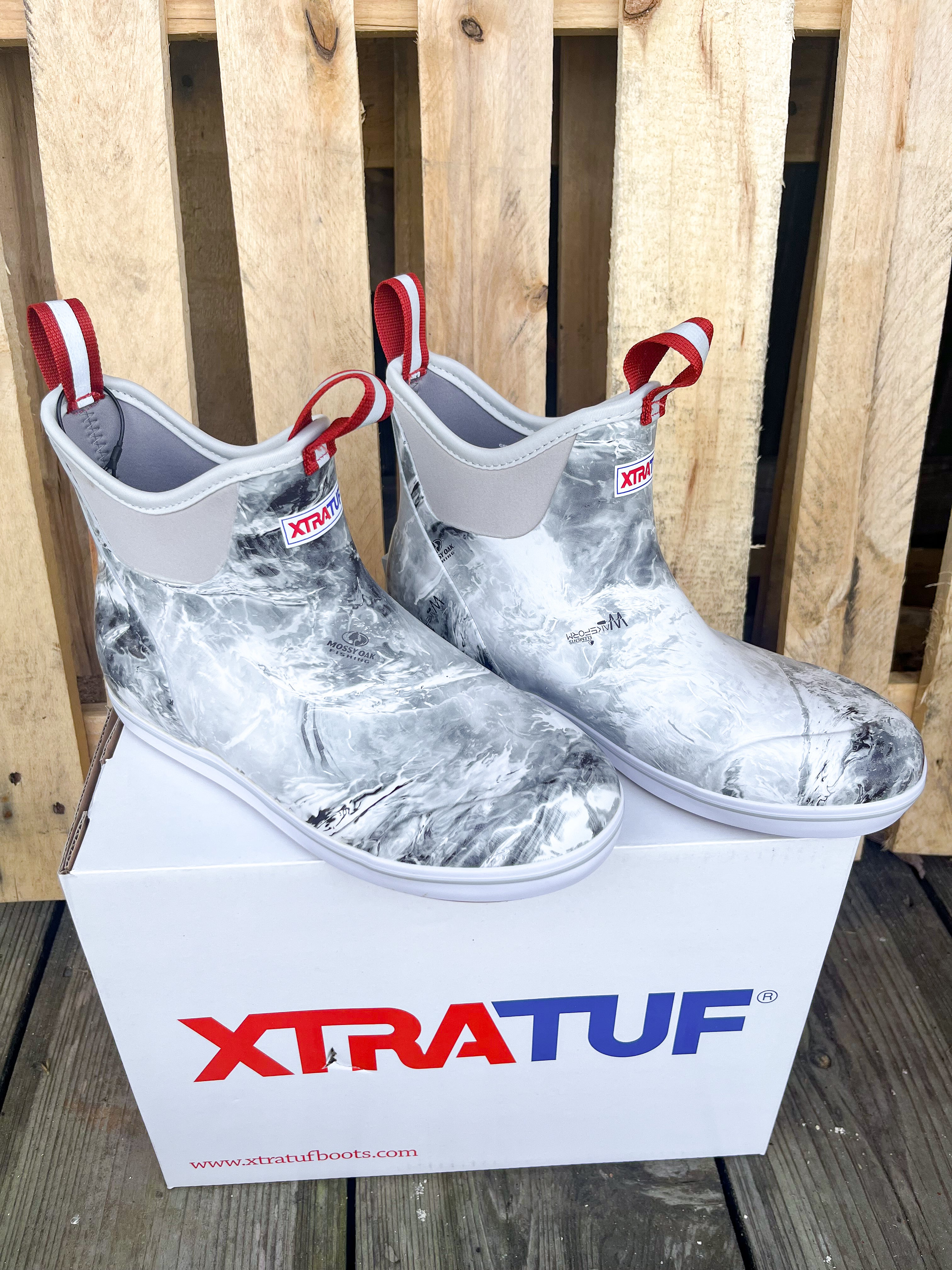 Men's XTRATUF Ankle Deck Boot in Mossy Oak Elements – Boot Country