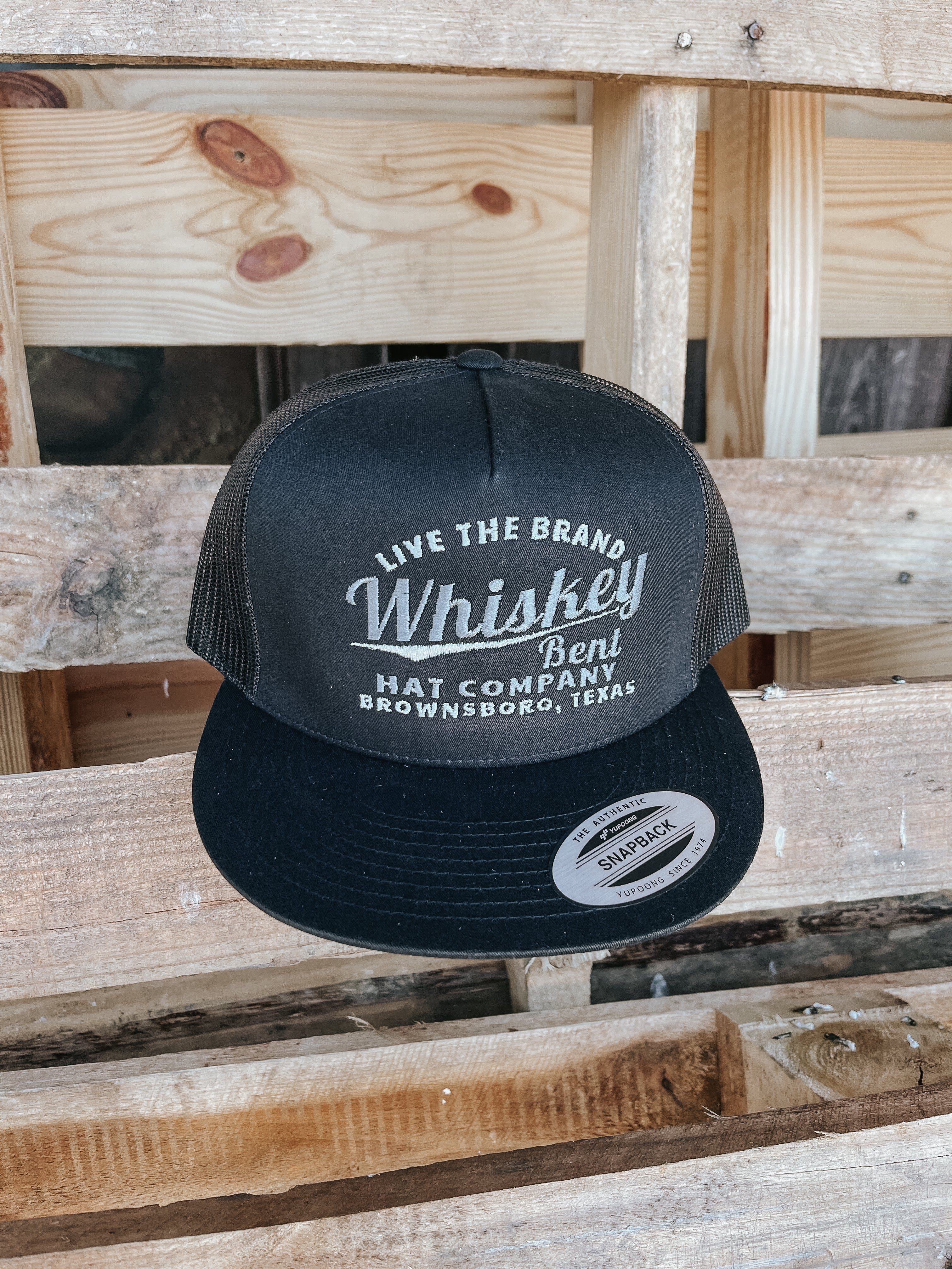 Whiskey Bent Hat Co. The Cali Cap in Black