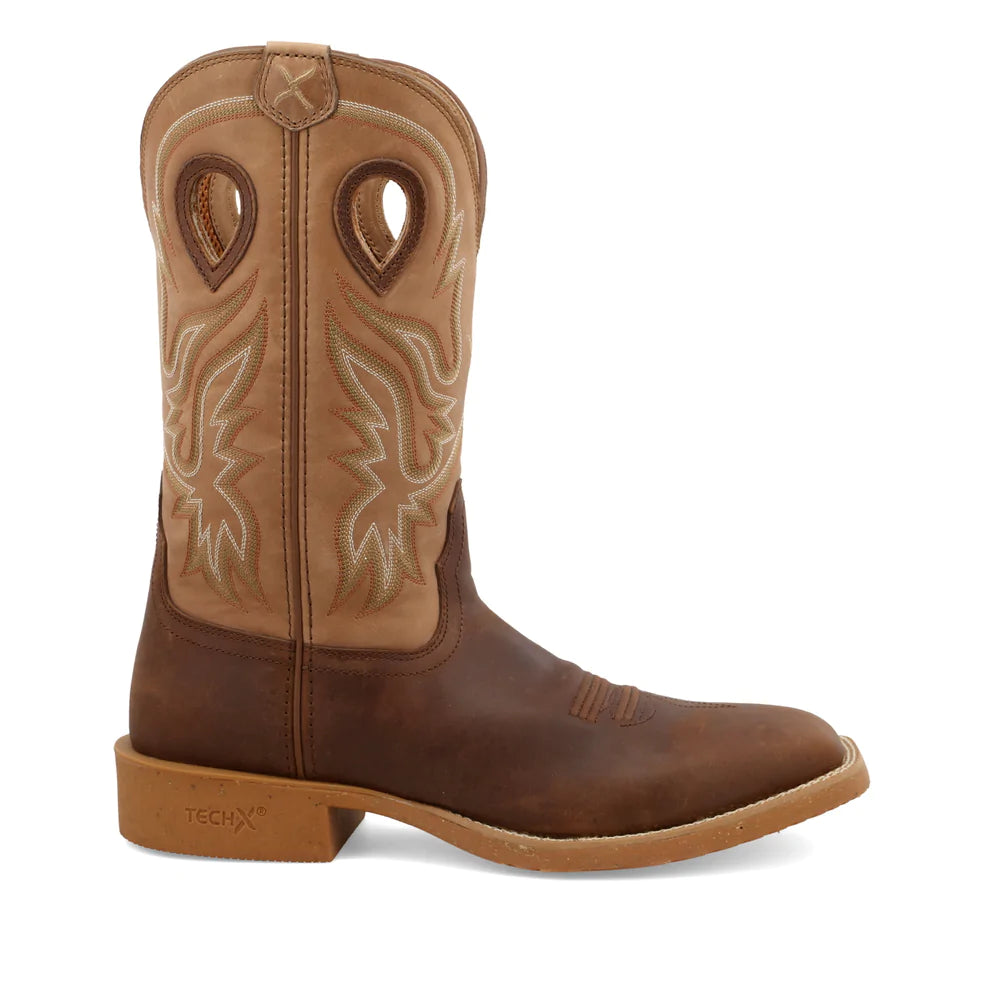 Men's Twisted X 11" Tech X Hazel Sand Boot