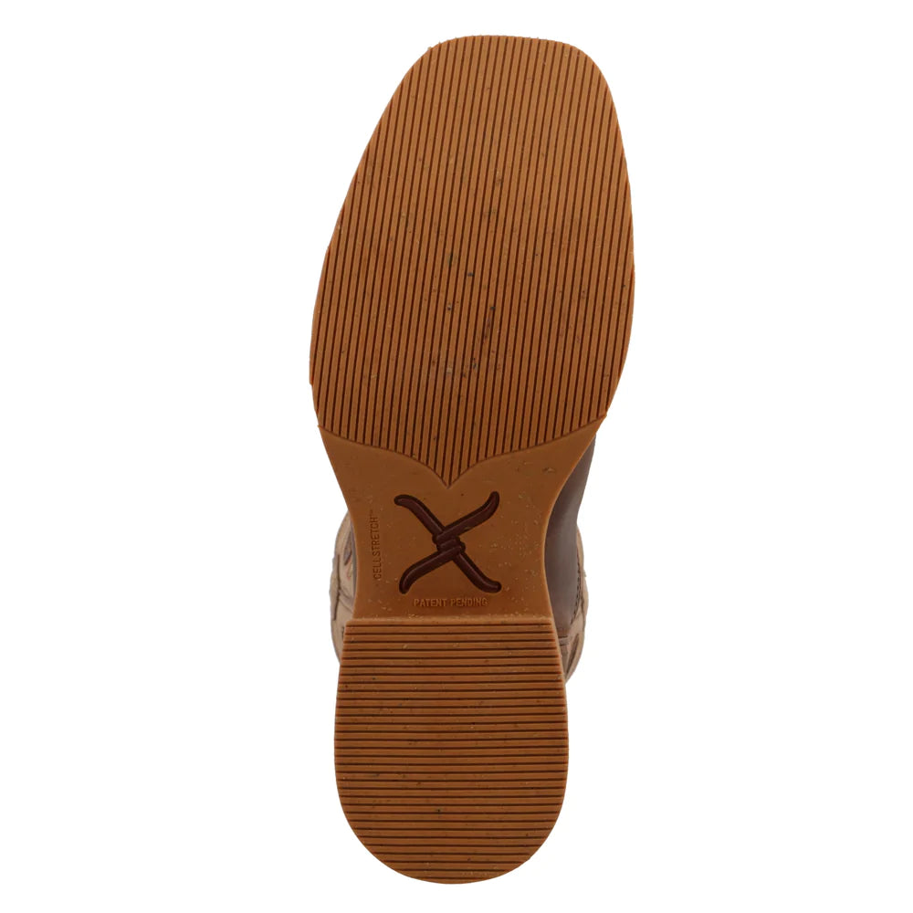 Men's Twisted X 11" Tech X Hazel Sand Boot