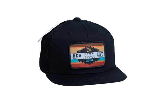 YOUTH RED DIRT HAT CO. ARMY SUNSET CAP