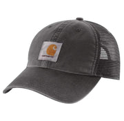 Carhartt Canvas Mesh-Back Cap In Gravel