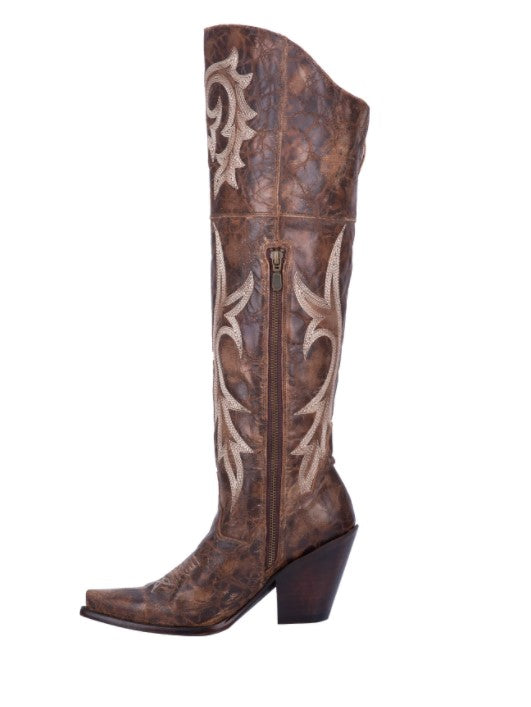 WOMEN'S DAN POST JILTED LEATHER BOOT