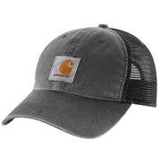 Carhartt Canvas Mesh Back Cap In Black