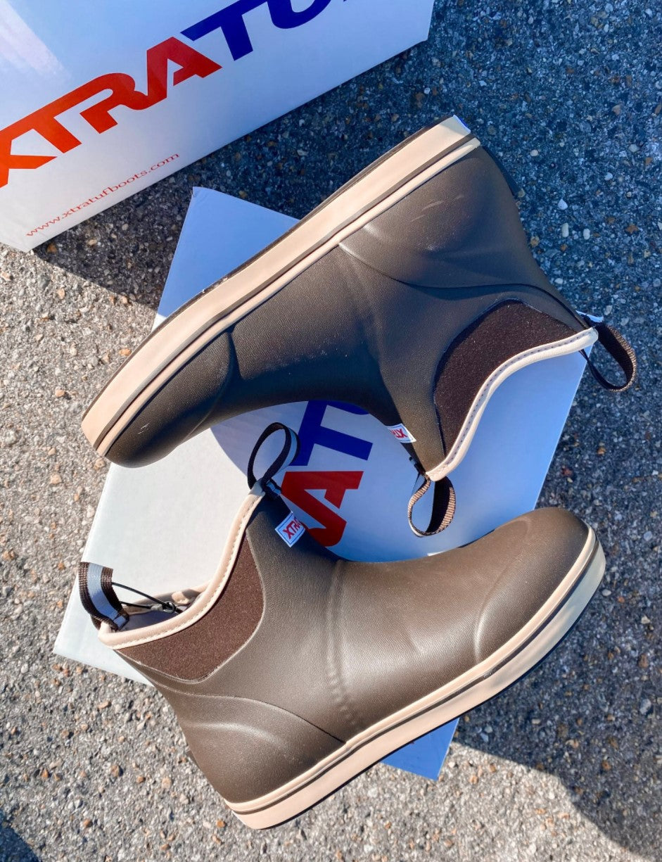 BOTIN DECANO TOBILLERO XTRATUF PARA HOMBRE EN MARRÓN