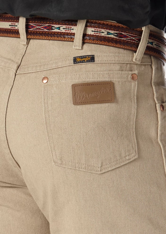 JEANS WRANGLER COWBOY CUT ORIGINAL FIT EN BRONCEADO PRELAVADO 