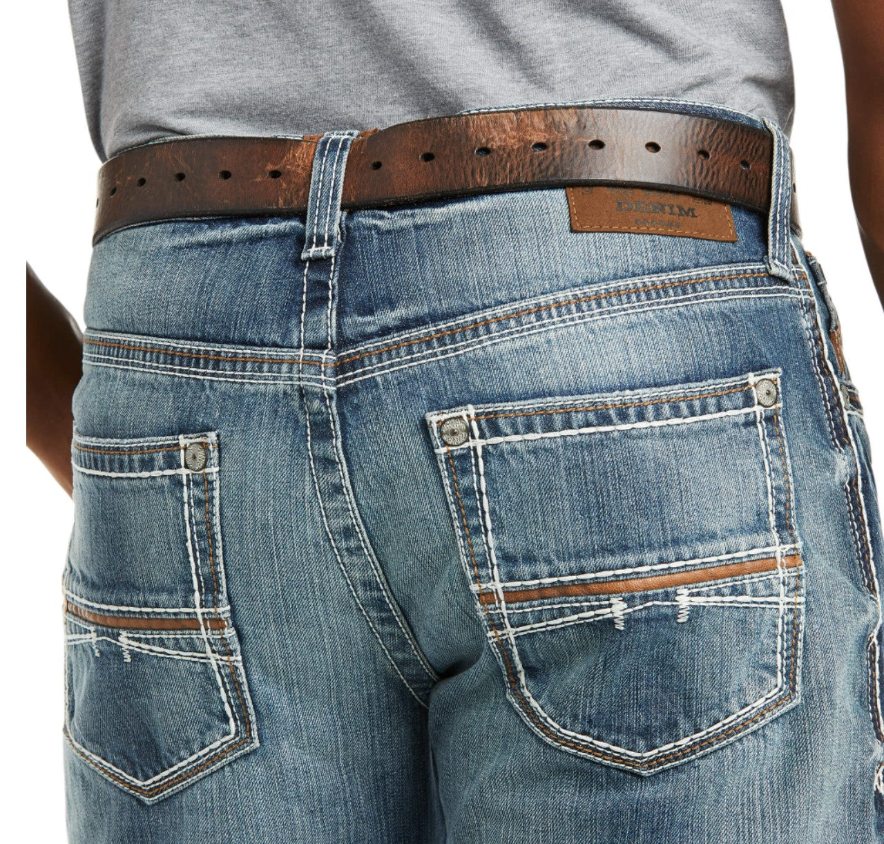 ¡¡MEJOR VENDIDO!! JEANS COLTRANE CON CORTE DE BOTA ARIAT M4 DE ALGO BAJO PARA HOMBRE 