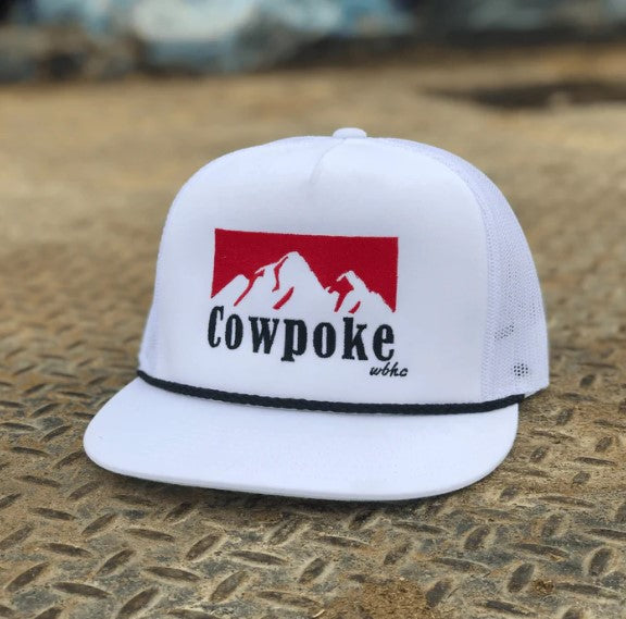 WHISKEY BENT HAT CO. COWBOY KILLER 2.0 CAP IN WHITE
