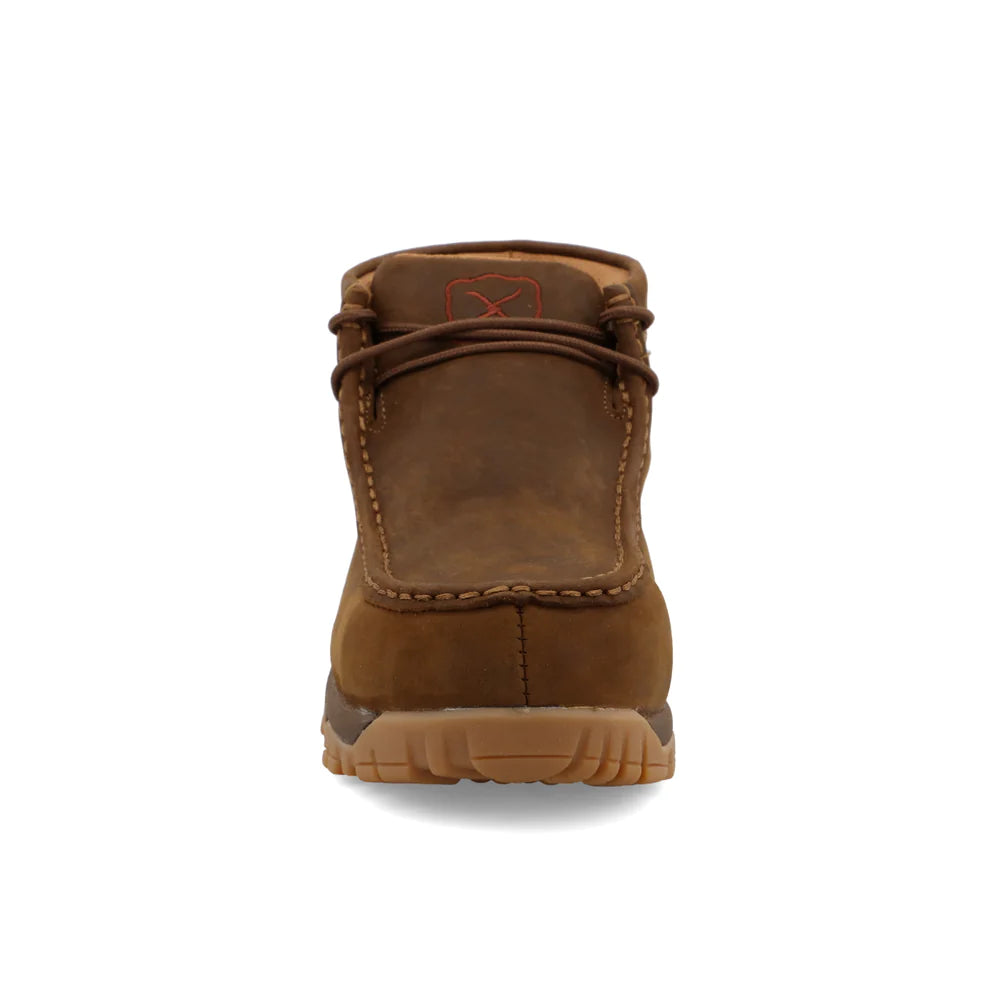 WOMEN'S TWISTED X COMPOSITE TOE WORK CHUKKA DRIVING MOC