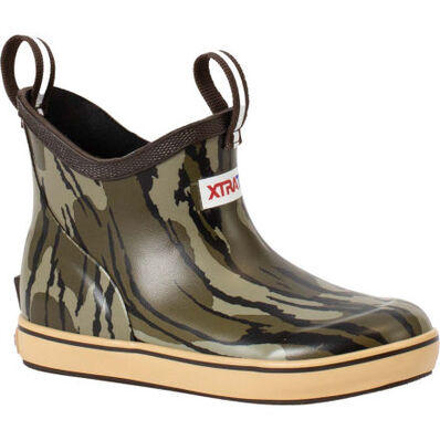 XTRATUF Botas tobilleras para niños en camuflaje Mossy Oak