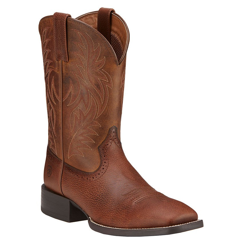 Men's Ariat Sport Wide Square Toe Western Boots