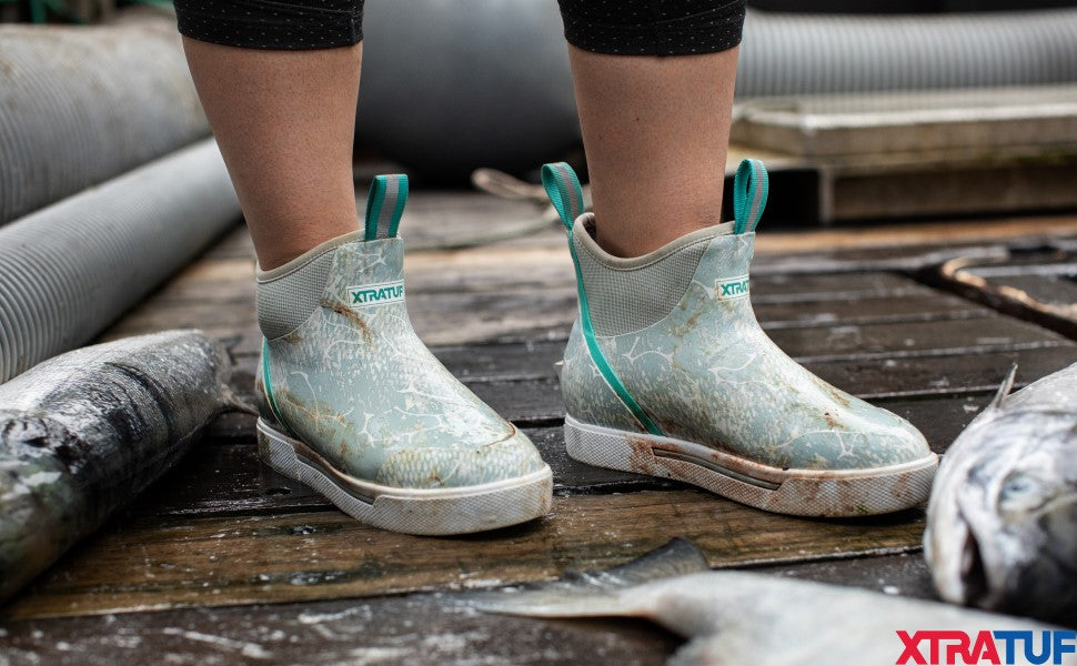 Women's XTRATUF Wheelhouse Boot in Blue Coho – Boot Country