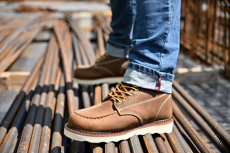 Carhartt 6” Waterproof Steel Toe Wedge Lace Up Work Boots