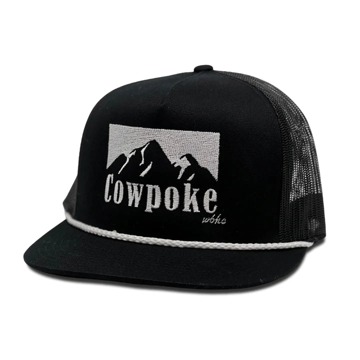 WHISKEY BENT HAT CO. COWBOY KILLER 2.0 CAP IN BLACK