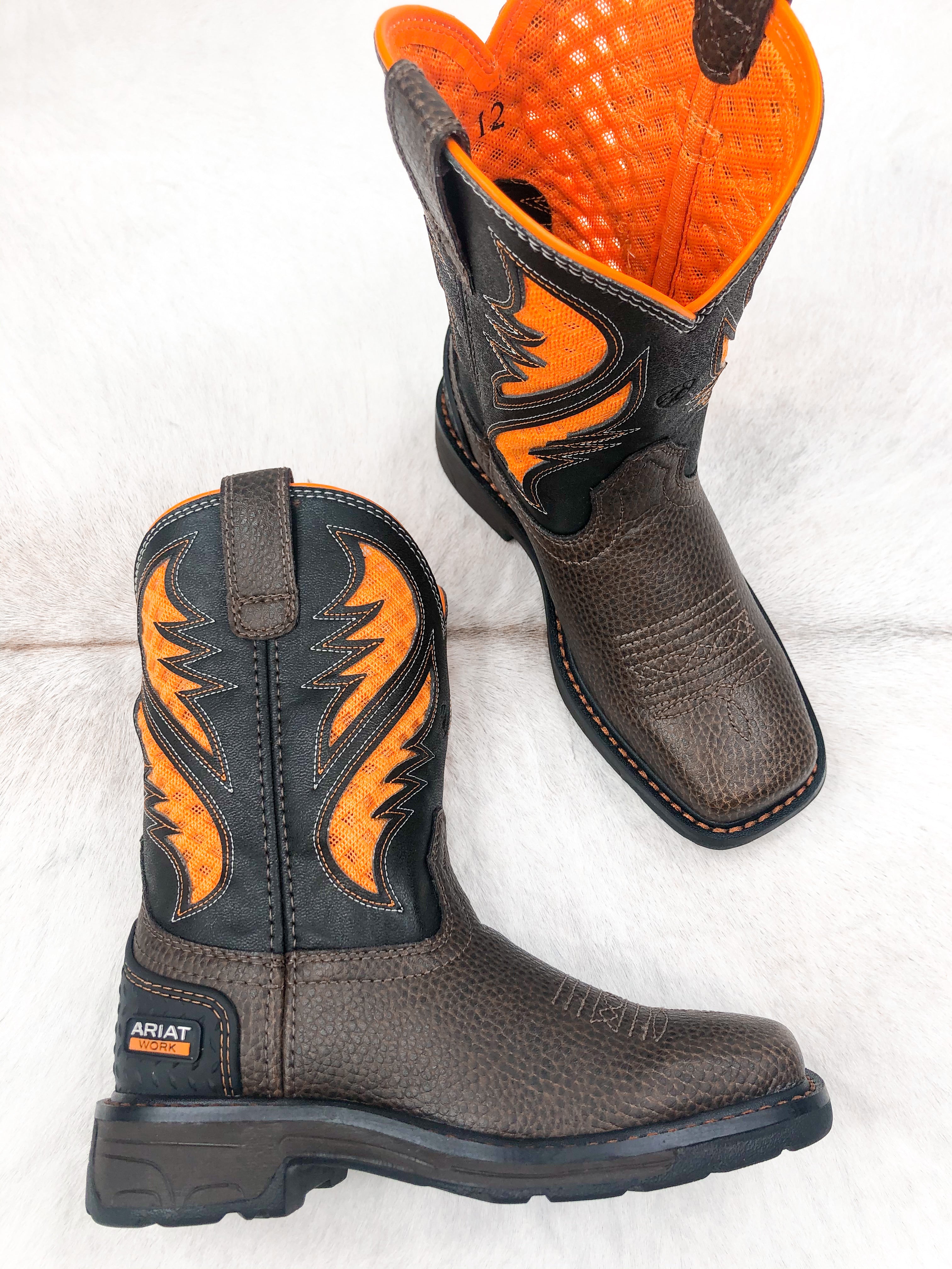 Youth Ariat Work VentTEK Boot