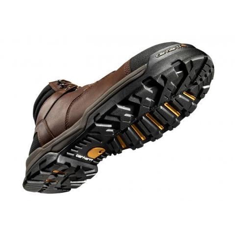 Botas de trabajo Carhartt Ground Force de 6" impermeables con puntera compuesta y cordones para hombre