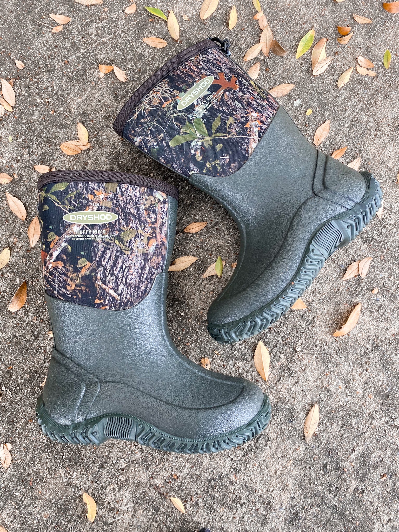 YOUTH TUFFY SPORT CAMO BOOTS