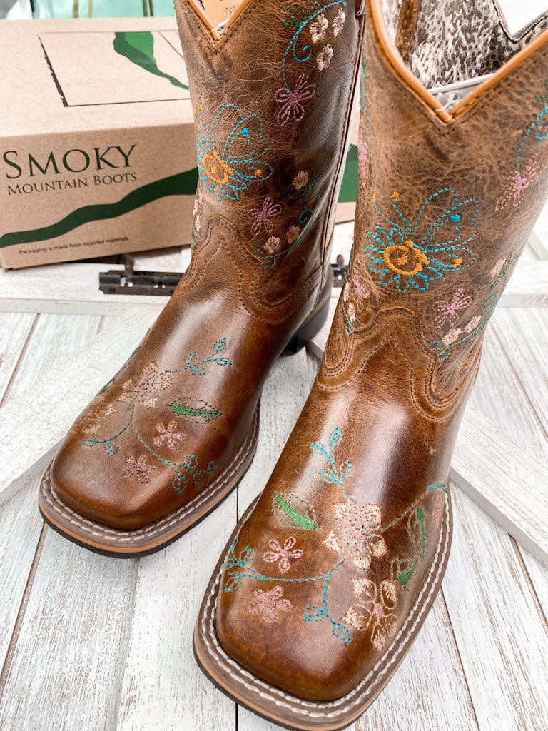 SMOKY MOUNTAIN NIÑO - BOTAS FLORALES