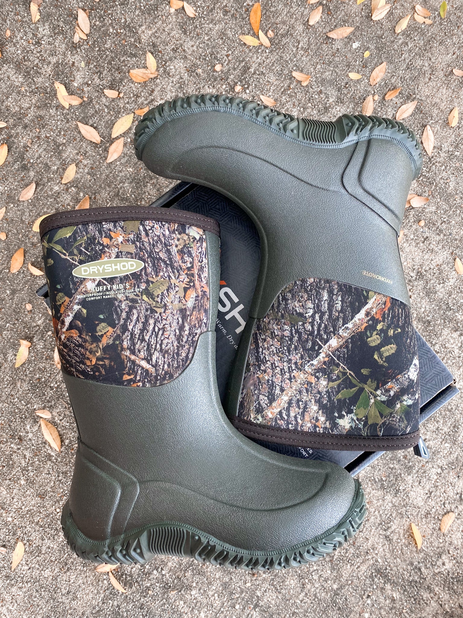 YOUTH TUFFY SPORT CAMO BOOTS