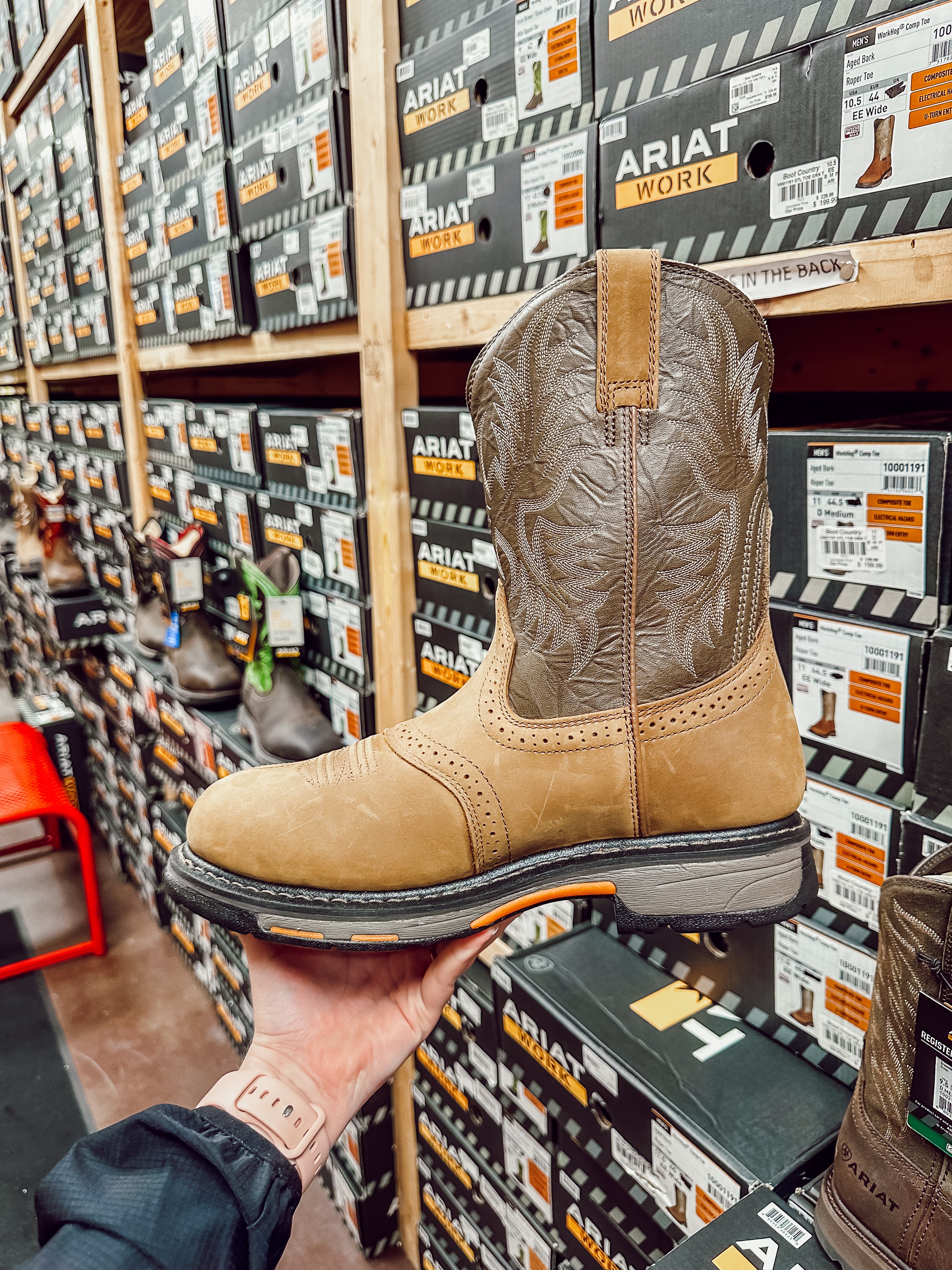 Men's Ariat Workhog Pull-On Composite Toe Boots