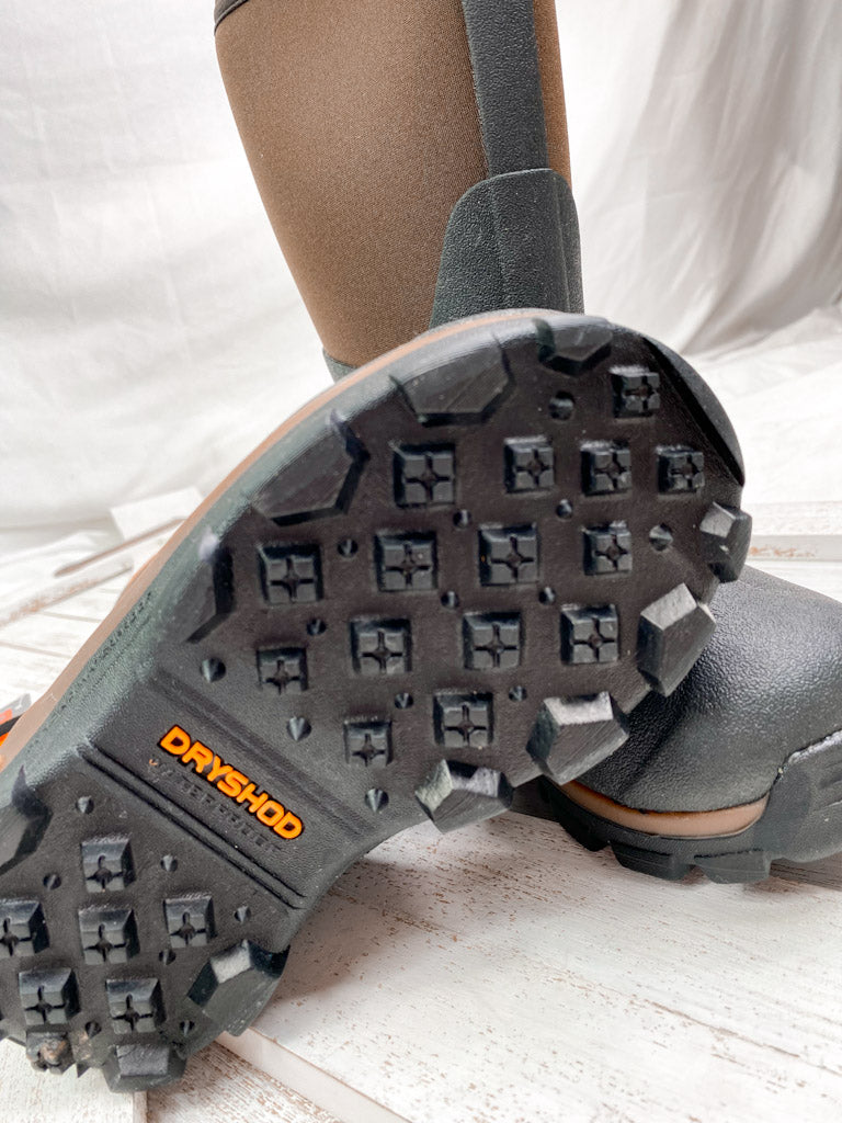 BOTAS NIÑOS HAYMAKER BRN/NARANJA