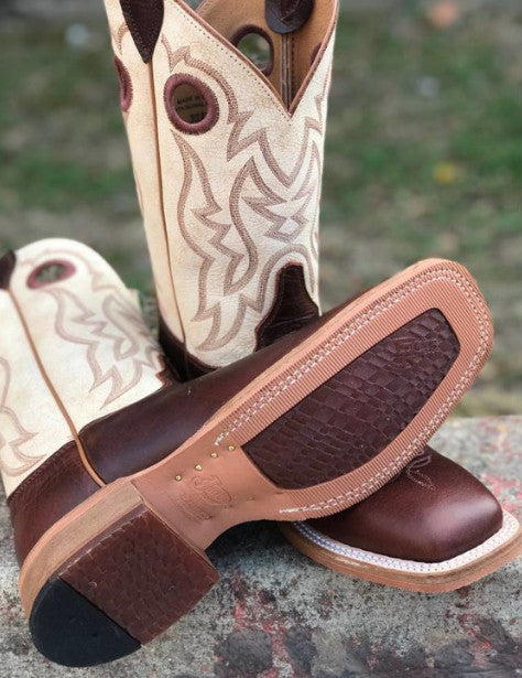 Botas vaqueras Justin Bent Rail Caddo Damiana para hombre 