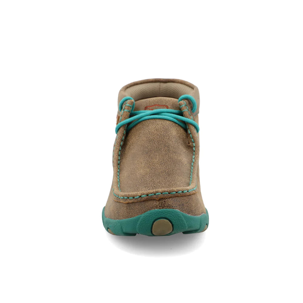 WOMEN'S TWISTED X TURQUOISE CHUKKA DRIVING MOC