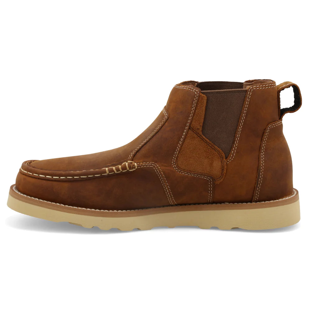 BOTA CHELSEA CON SUELA DE CUÑA TWISTED X 4" PARA HOMBRE
