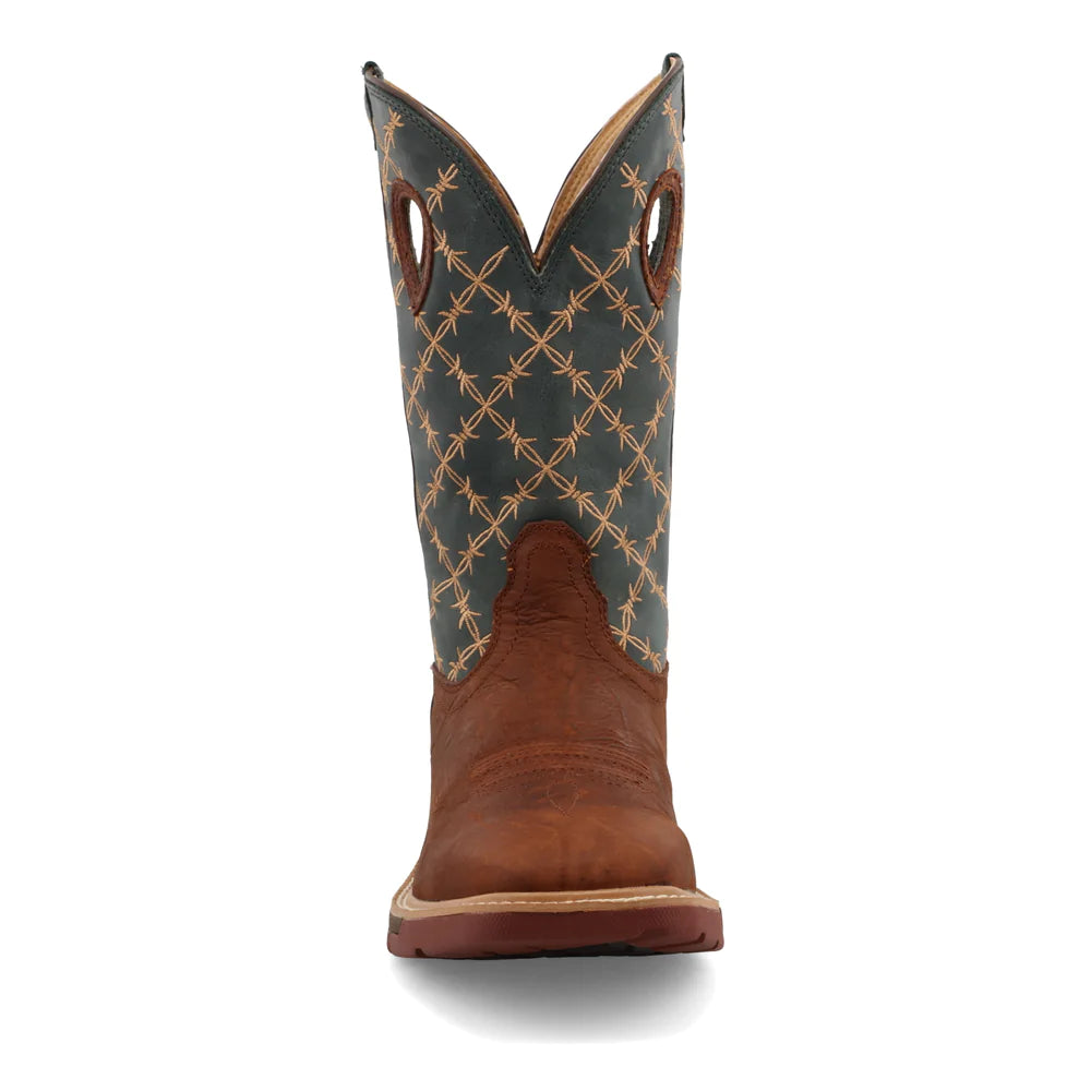 Men's Twisted X Western Work Boot with Cell Stretch
