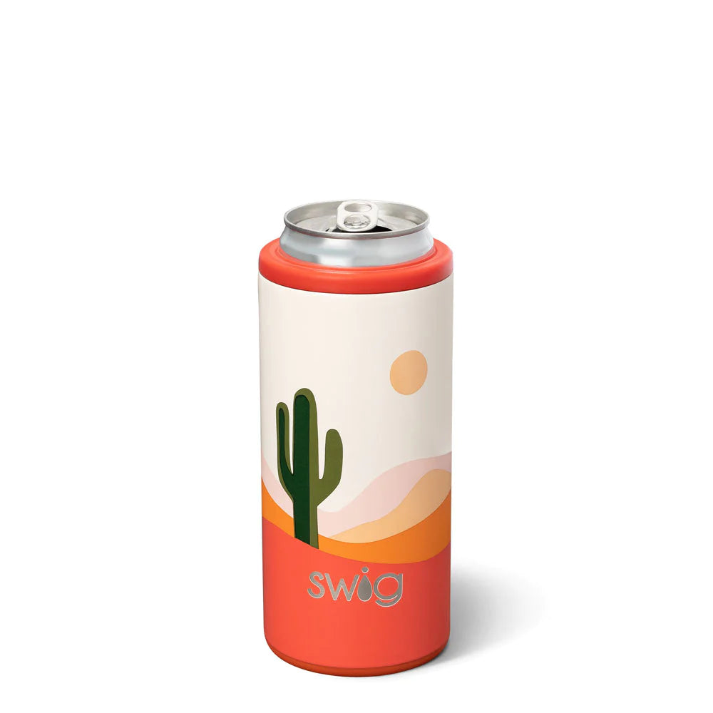 Enfriador de latas Swig Boho Desert Skinny (12 oz)