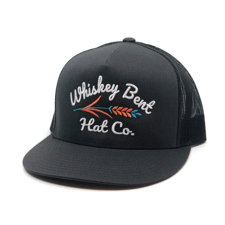 Whiskey Bent Hat Co. Troubadour Cap in Charcoal