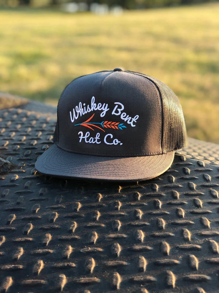 Whiskey Bent Hat Co. Troubadour Cap in Charcoal